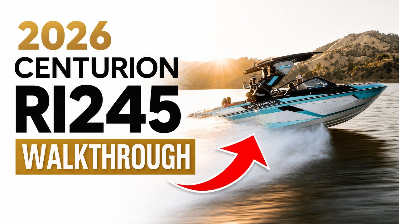 Обзор Centurion Ri245 2026 года | Лучшая лодка для серфинга 2026 года?