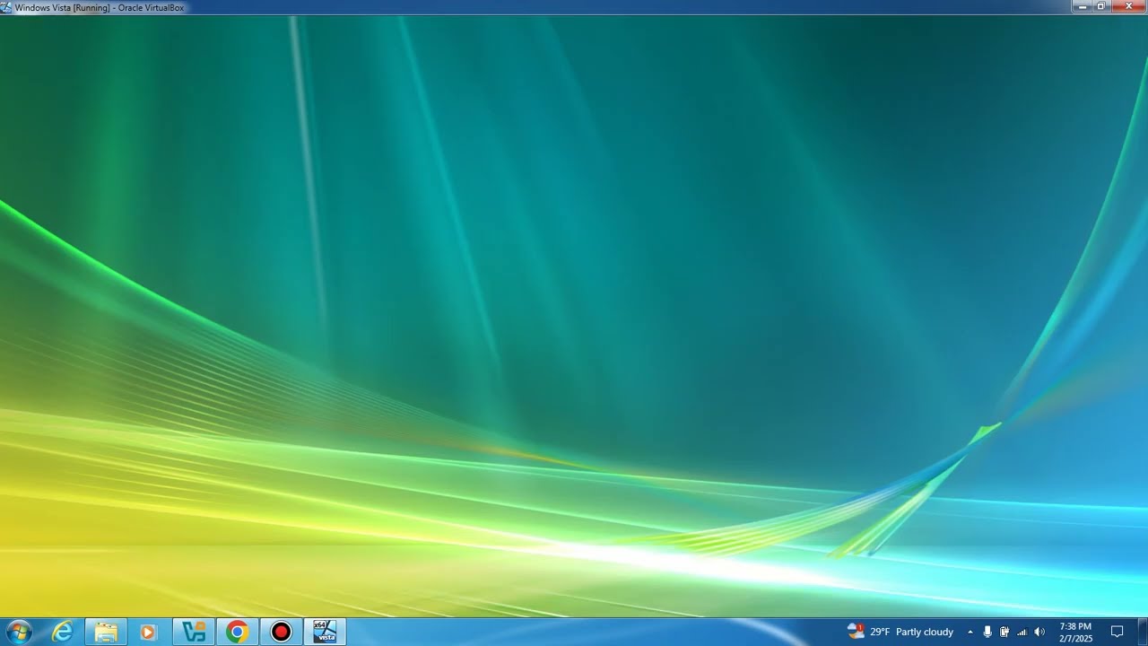 Installing Windows Vista on a VM