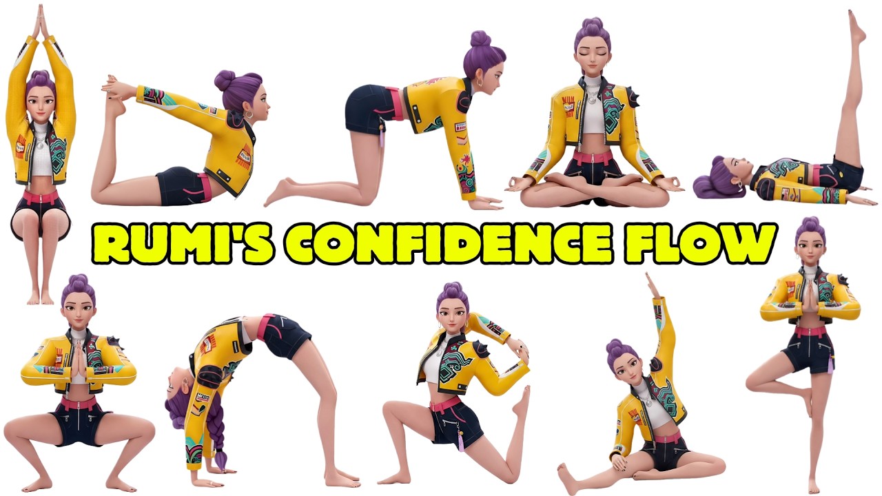 RUMİ'S CONFIDENCE FLOW YOGA FOR KIDS 🌟 | Build Balance & Inner Strength | Calmo Yoga Kids