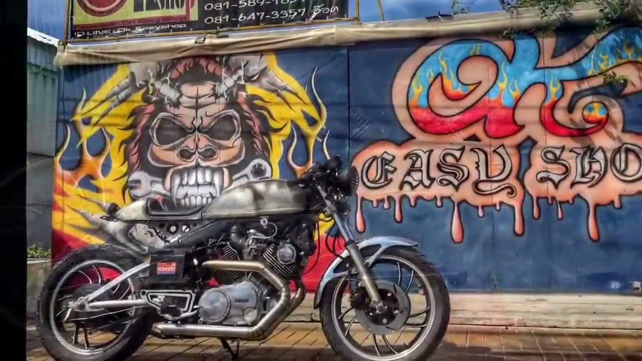 Tr1(Xv750)Cafe  Racer by OK EASY SHOP