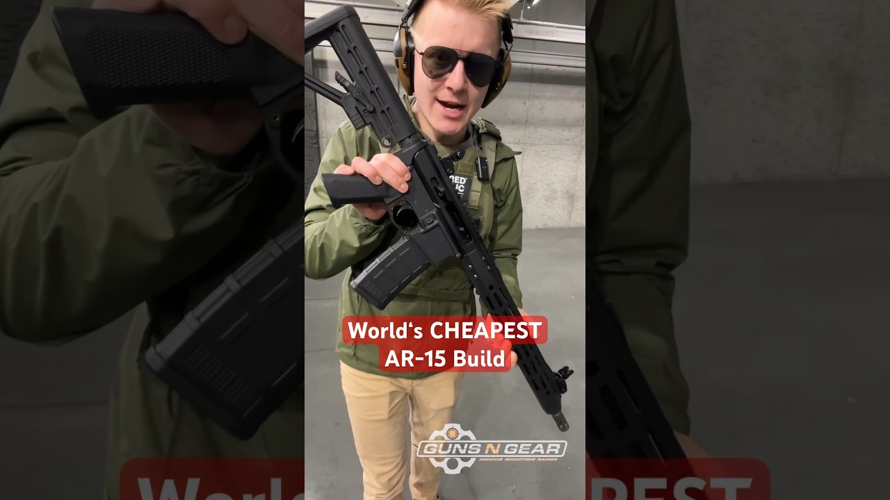 World&rsquo;s CHEAPEST AR Build (WITH GUIDE) #civtac #gun #tactical