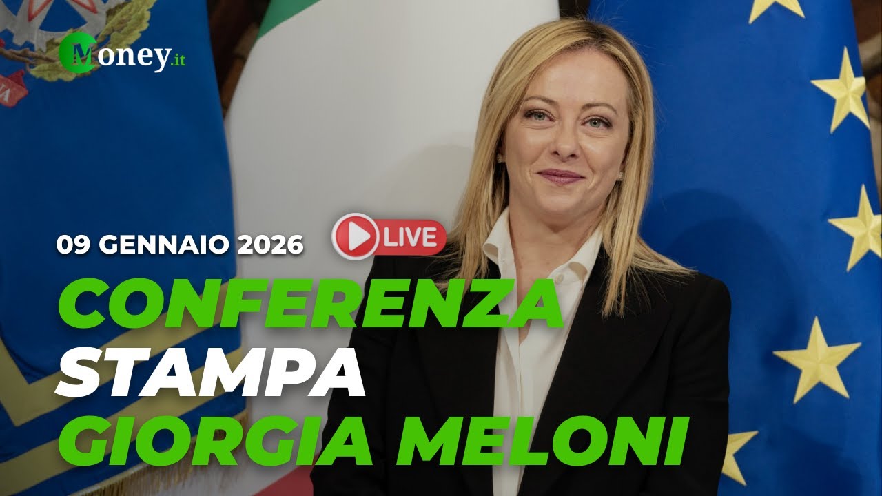 Conferenza Stampa Giorgia Meloni Oggi (09/01/2026)