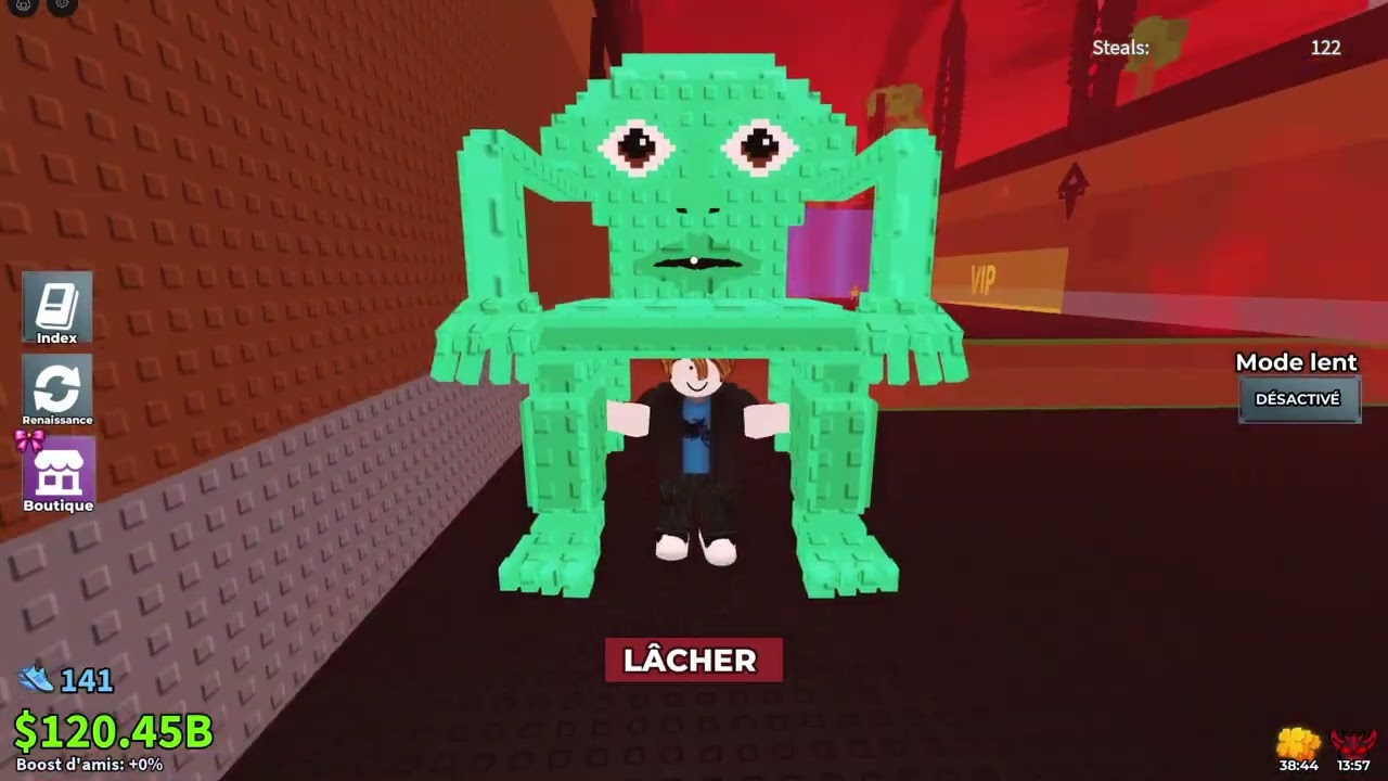 Admin abuse Steal a brinrot Roblox Abonné vous et Liker la vidéo