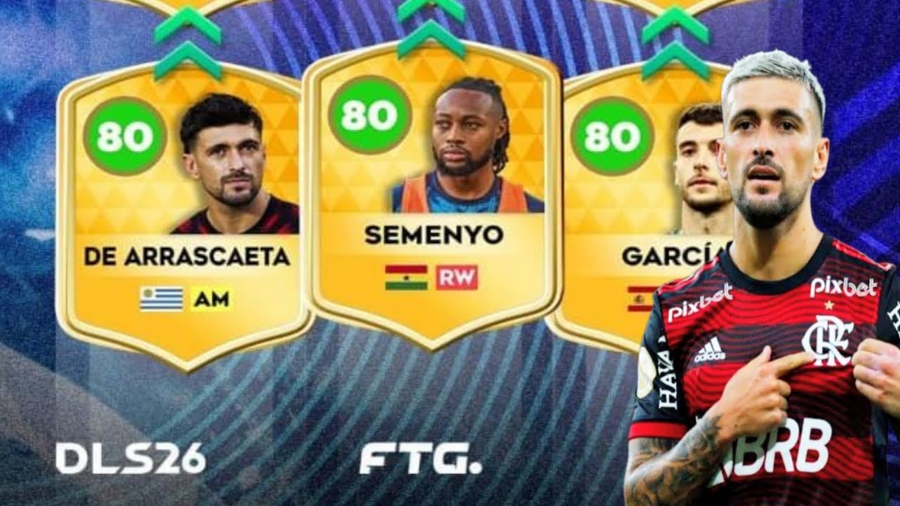 OFICIAL!! DE ARRASCAETA E ANTONY LENDÁRIOS NO DREAM LEAGUE SOCCER 2026 
