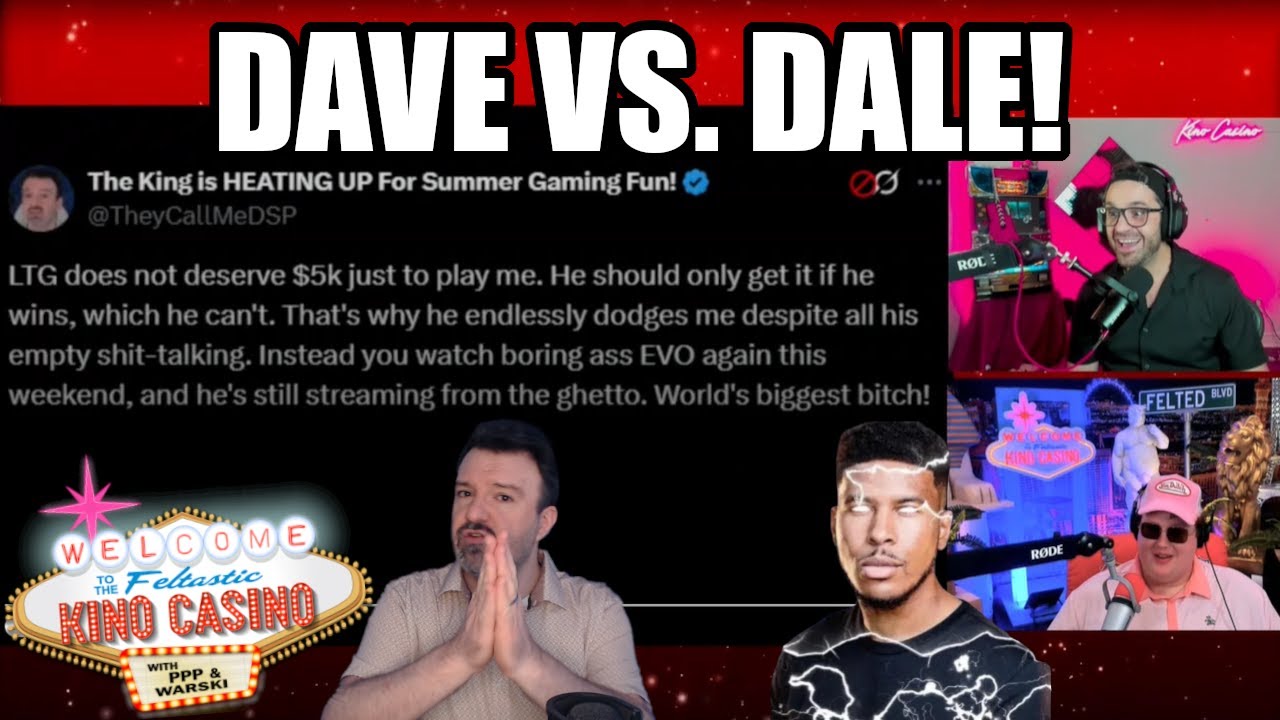 Kino Casino on DarksydePhil's Desperate and Bizarre Feud with LowTierGod! (w/ Chat)