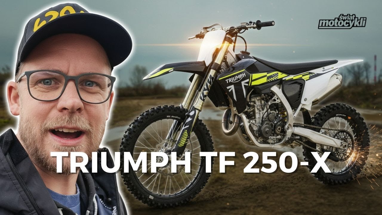 Nie potrafię&nbsp;ocenić tego motocykla - Triumph TF 250-X