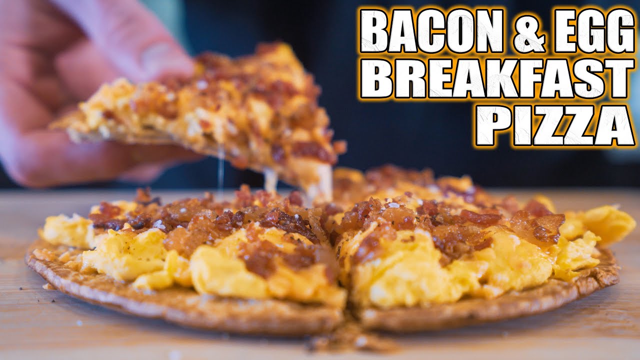 ANABOLIC BACON BREAKFAST PIZZA | Easy & Healthy Breakfast Pizza 3 Different Ways!!