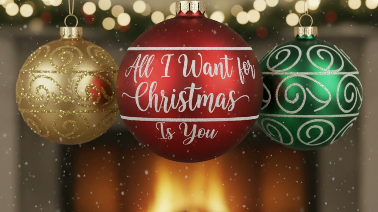 "All I Want for Christmas Is You" 