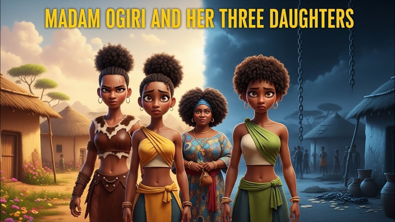 Mother Sells Her 3 Daughters Into Slavery | African Folktale | Animated Story
