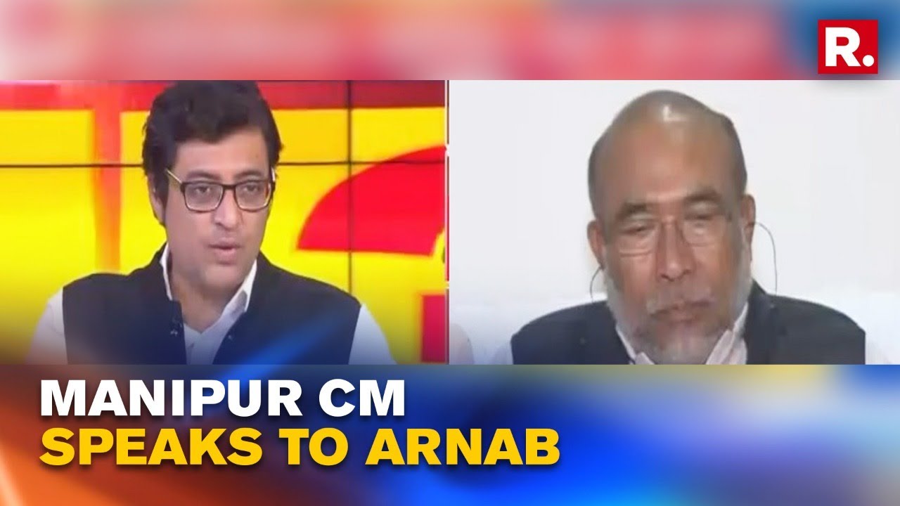Manipur CM N Biren Singh Speaks To Arnab After Victory, Hails PM's 'Sabka Saath, Sabka Vikas' Mantra