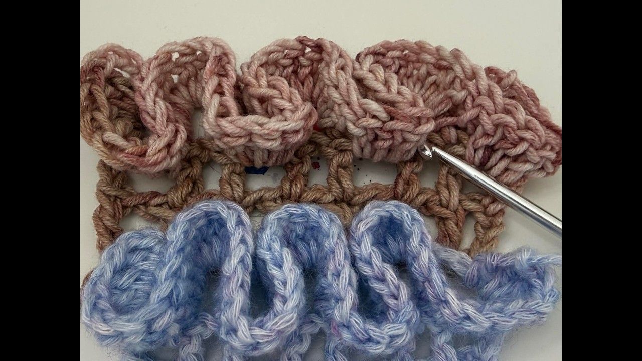 How to Crochet Ruffles #crochet