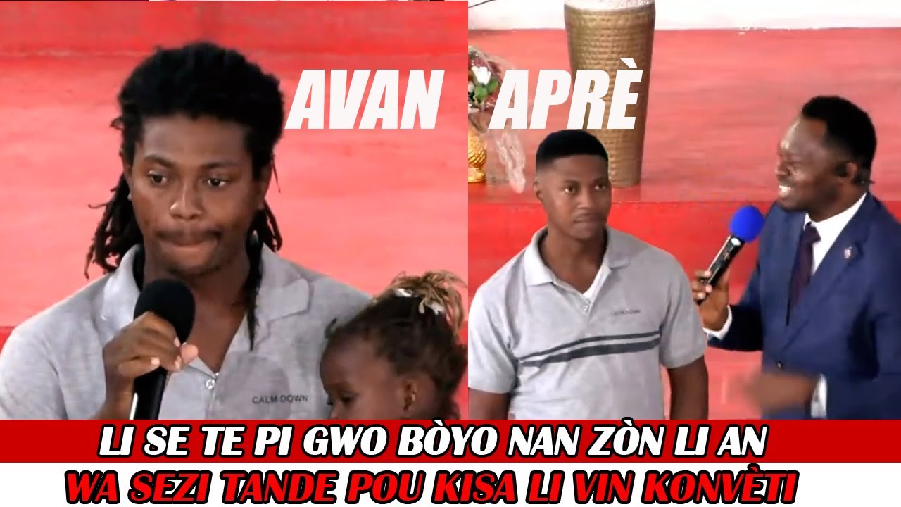 DYAB LA TAP MANJE LI LI KOURI VIN KONVÈTI - GADE KIJAN LI CHANJE #RAPHA