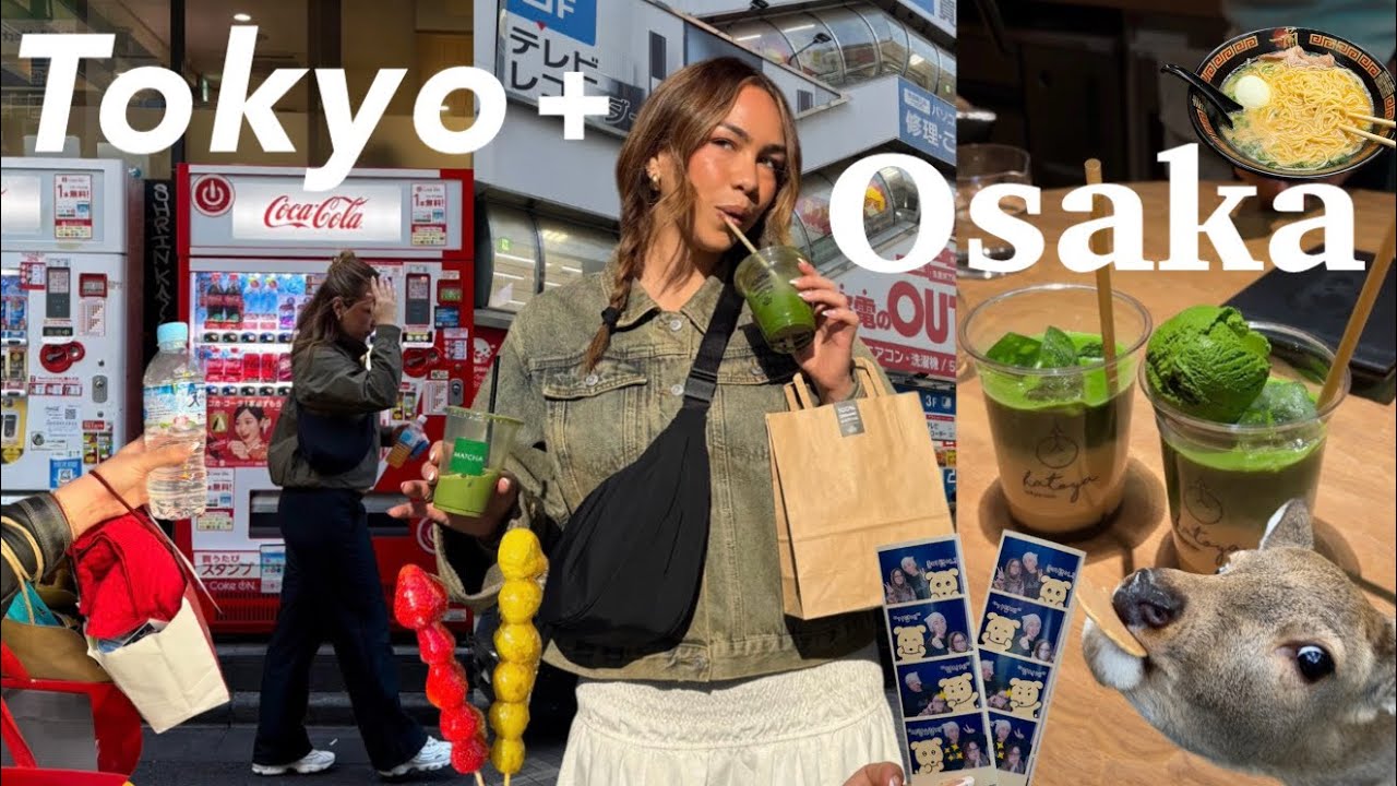 Видеоблог о Японии! 🍡🍵 (матча, винтажный шопинг, уличная еда + осмотр достопримечательностей!)