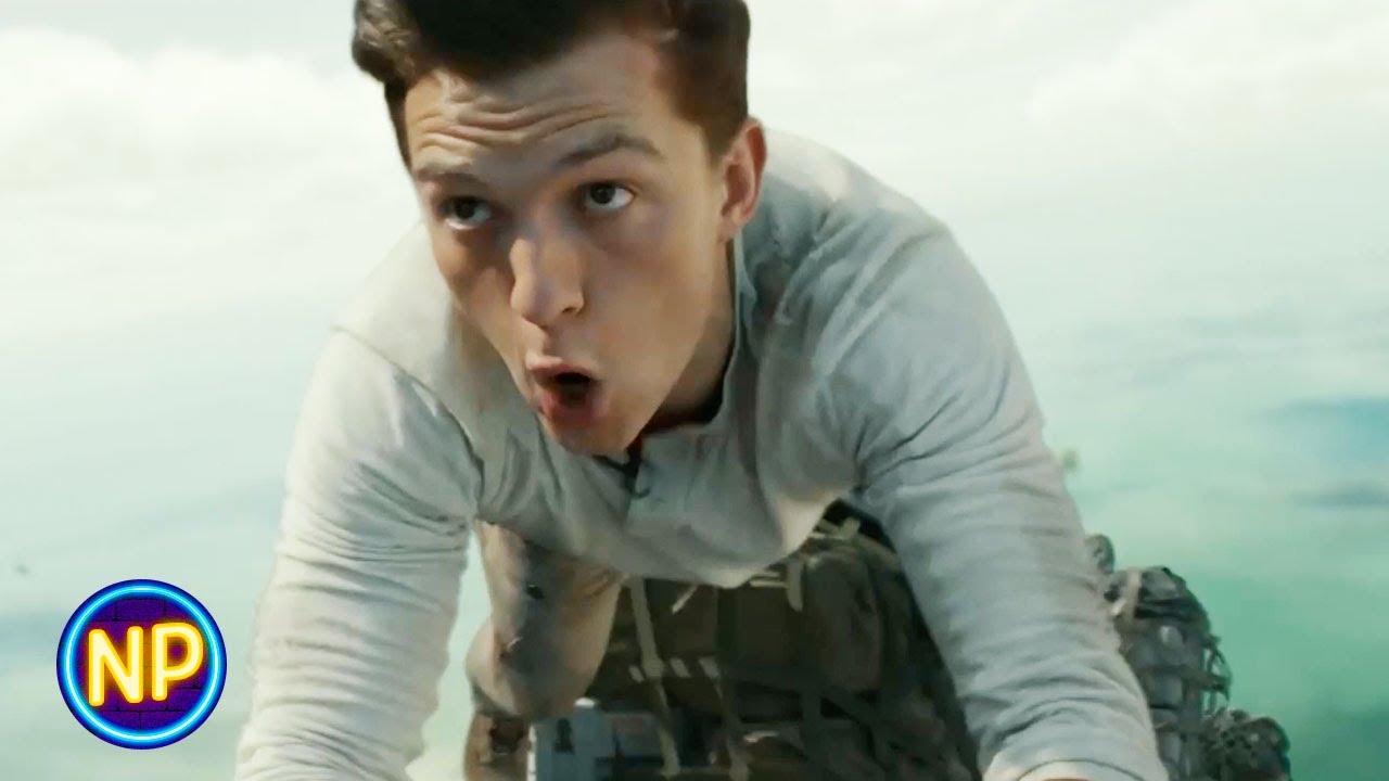 Uncharted (2022) | Fighting in the Air