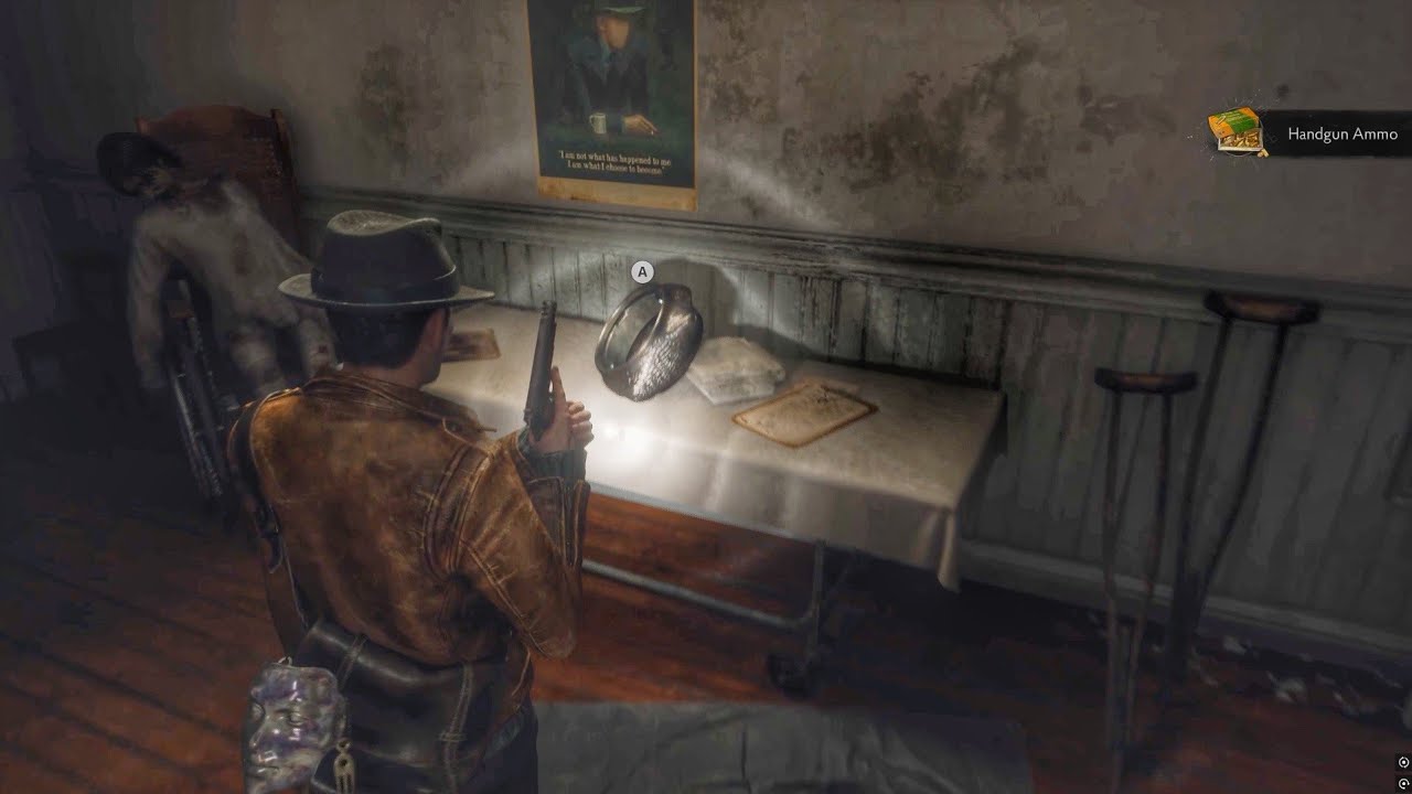 The Sinking City 2 - Left Half of a Face Puzzle Gameplay | Location - Akeley Memorial Hospital
