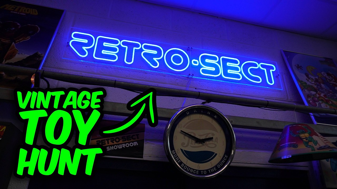 Exploring Retro Sect: Vintage Toys & Video Games in Tewkesbury!