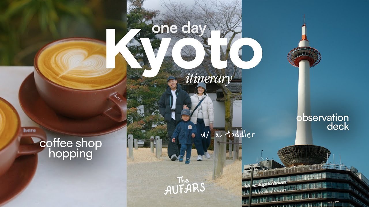 KYOTO VLOG : Nijo Castle, Coffee Shops & Kyoto Tower
