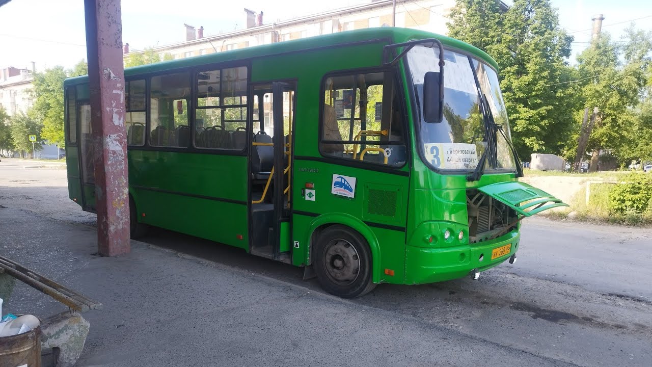 Автобус №8 (Берёзовский). БЗСК - Автостанция