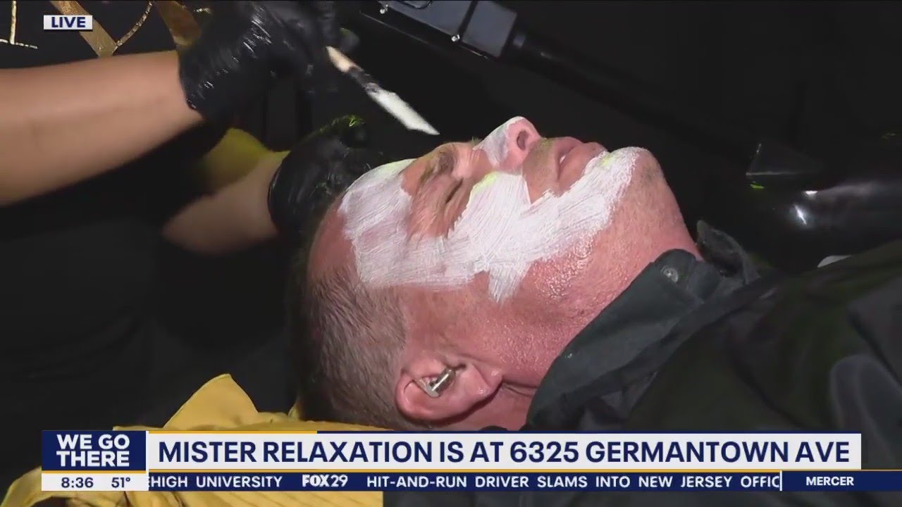 Germantown's Mister Relaxation showing men the benefits of spa treatment