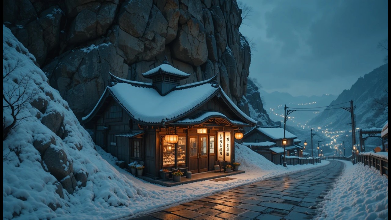 Snowfall LoFi Mix 🌨️ Chill Beats for Focus, Study & Sleep