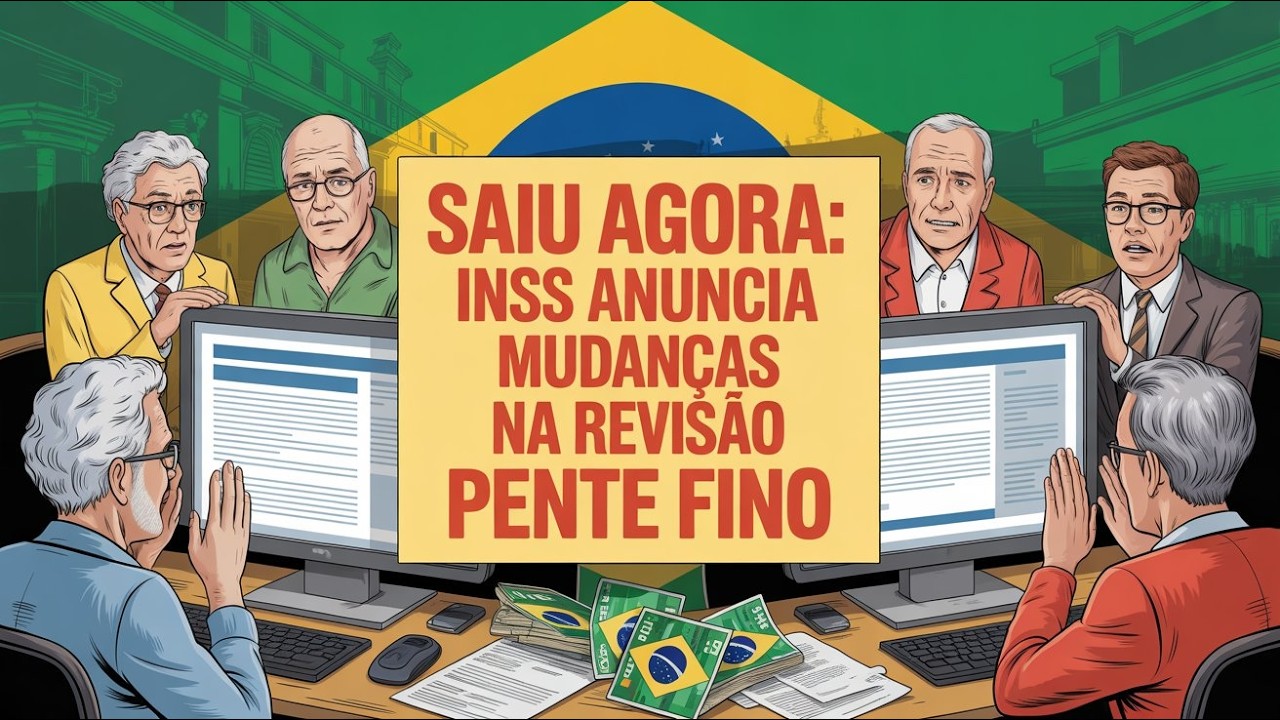 Saiu Agora: INSS Anuncia Mudanças na Revisão Pente Fino