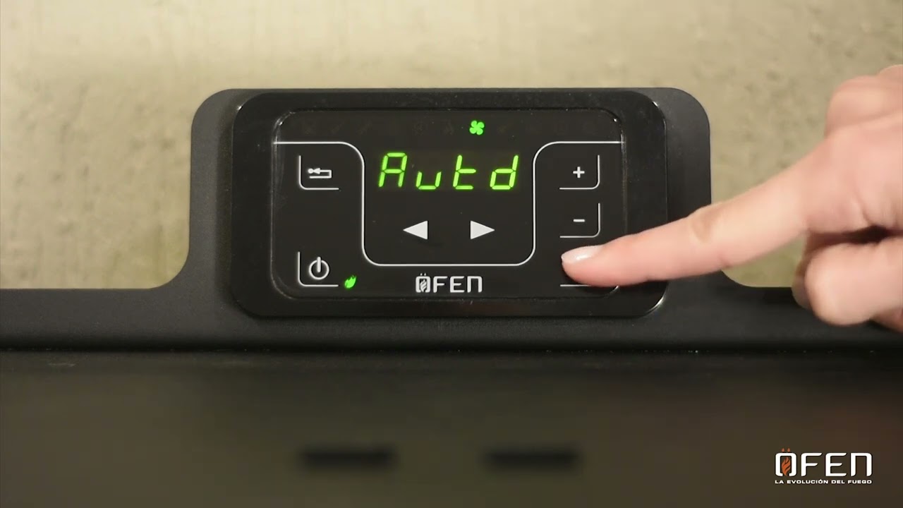 OFEN - ELECTRONICAS - 3 - Configuración y encendido de estufas a pellet electrónicas