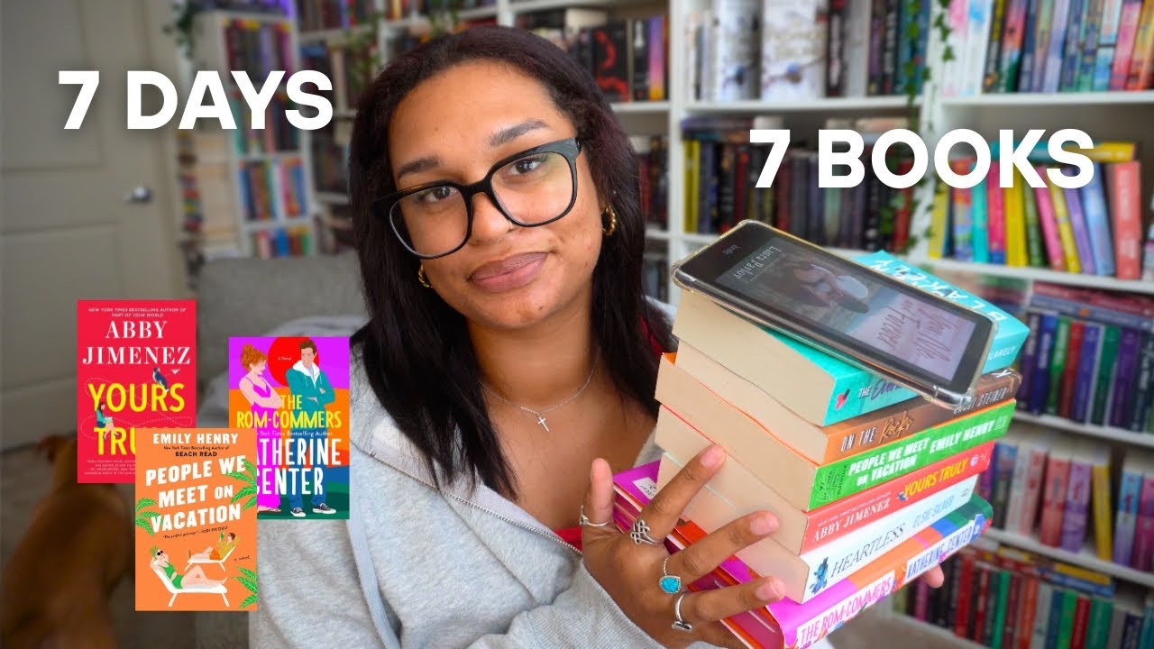 I read 7 romance books in 7 days...here are my thoughts
