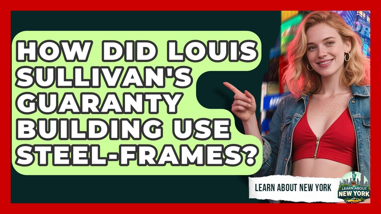 How Did Louis Sullivan's Guaranty Building Use Steel-frames? - Learn About New York