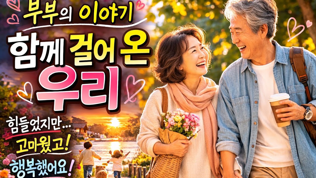 함께 걸어 온 우리 | 부부 인생 이야기 감동 트로트. The Road We Walked Together | Emotional Korean Trot Duet