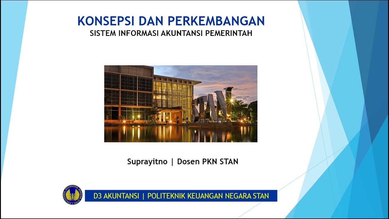 Konsep dan Perkembangan Sistem Informasi Akuntansi Pemerintah