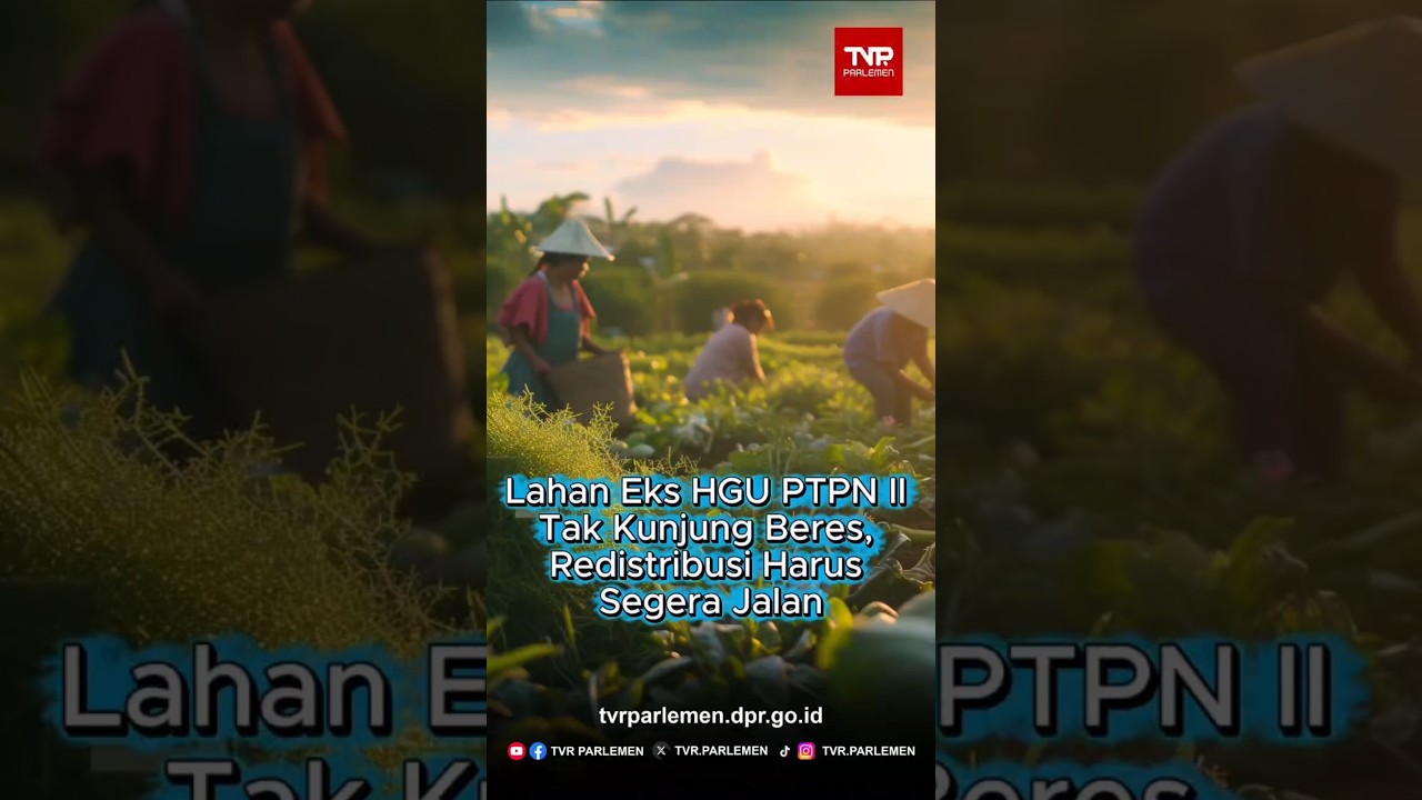 Lahan Eks HGU PTPN II Tak Kunjung Beres,Redistribusi Harus Segera Jalan