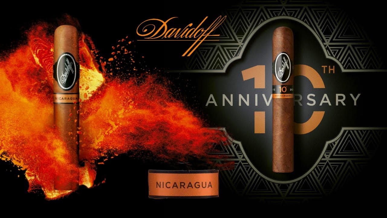 Davidoff Nicaragua 10th Anniversary Limited Edition - Black Band Collection explained