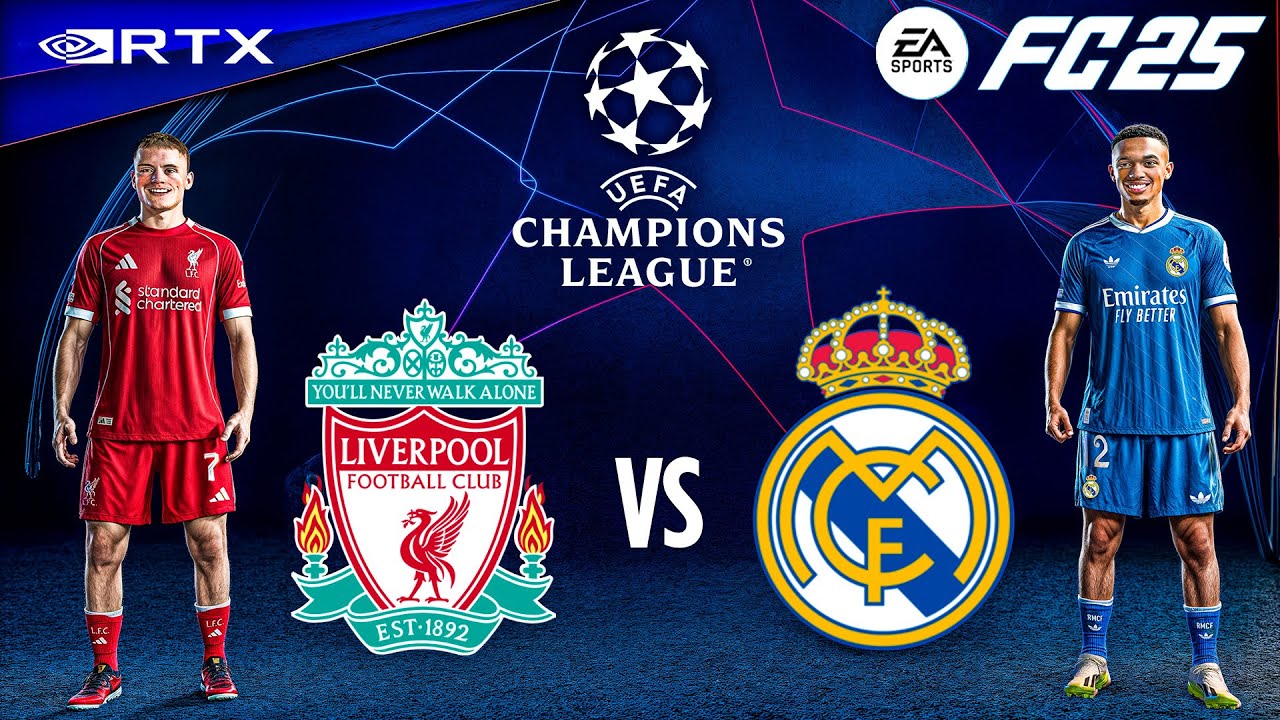FC 25 - Liverpool vs. Real Madrid Ft. Isak, Trent, | UEFA Champions League 25/26 Full Match | [4K60]