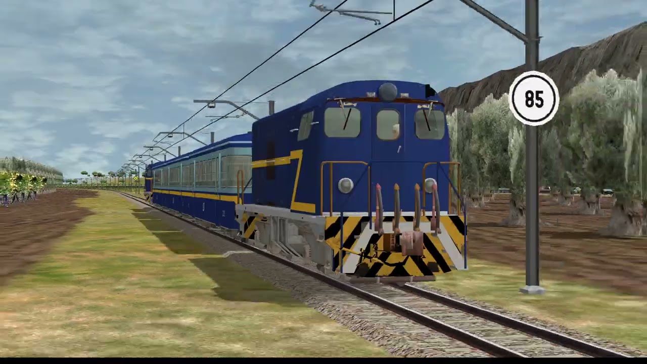 Open Rails  1001 7001 Original viajeros