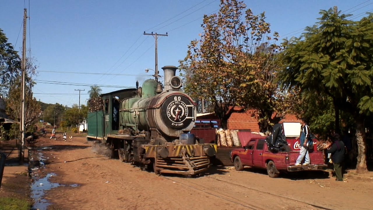 Paraguay Steam 2007 - Encarnación 2 - Ferrocarril Carlos Antonio López - Nr.60 & Nr.104