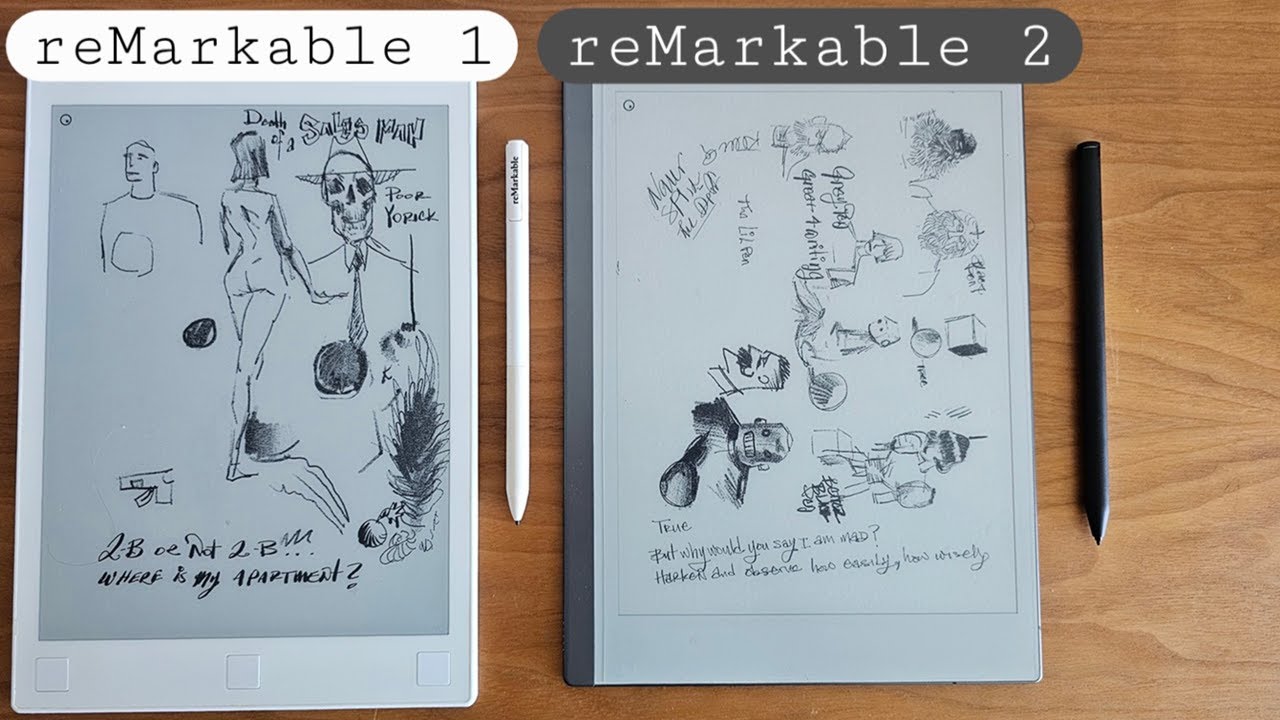 An Illustrator Tries the reMarkable 1 and 2