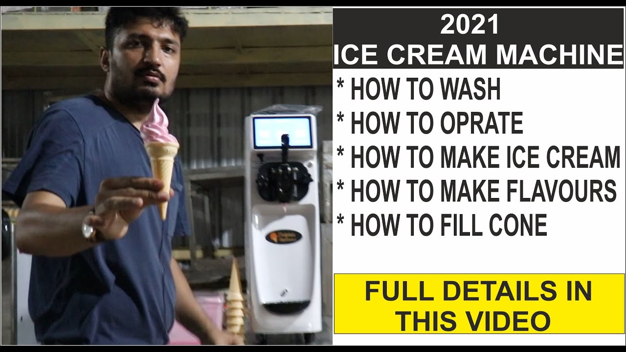 Portable Ice Cream Machine | Small Ice Cream Machine | Softy Ice Cream Machine | Ice Cream Parlor