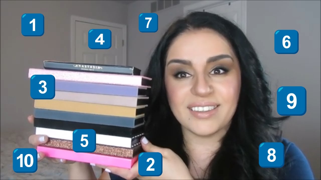 Ranking my Anastasia Beverly Hills Palettes  تقييم باليتات انستازيا