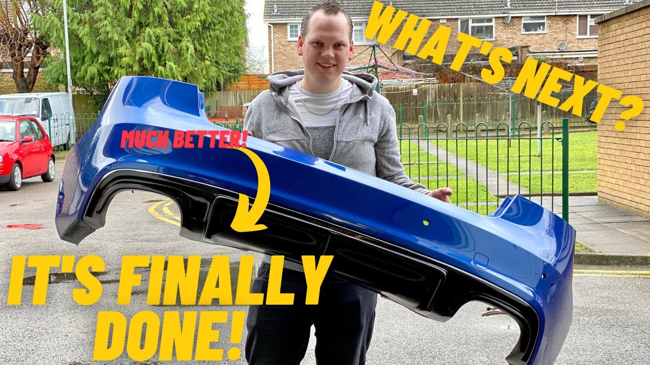 How To Remove And Upgrade An Audi A5 Rear Diffuser Part 3