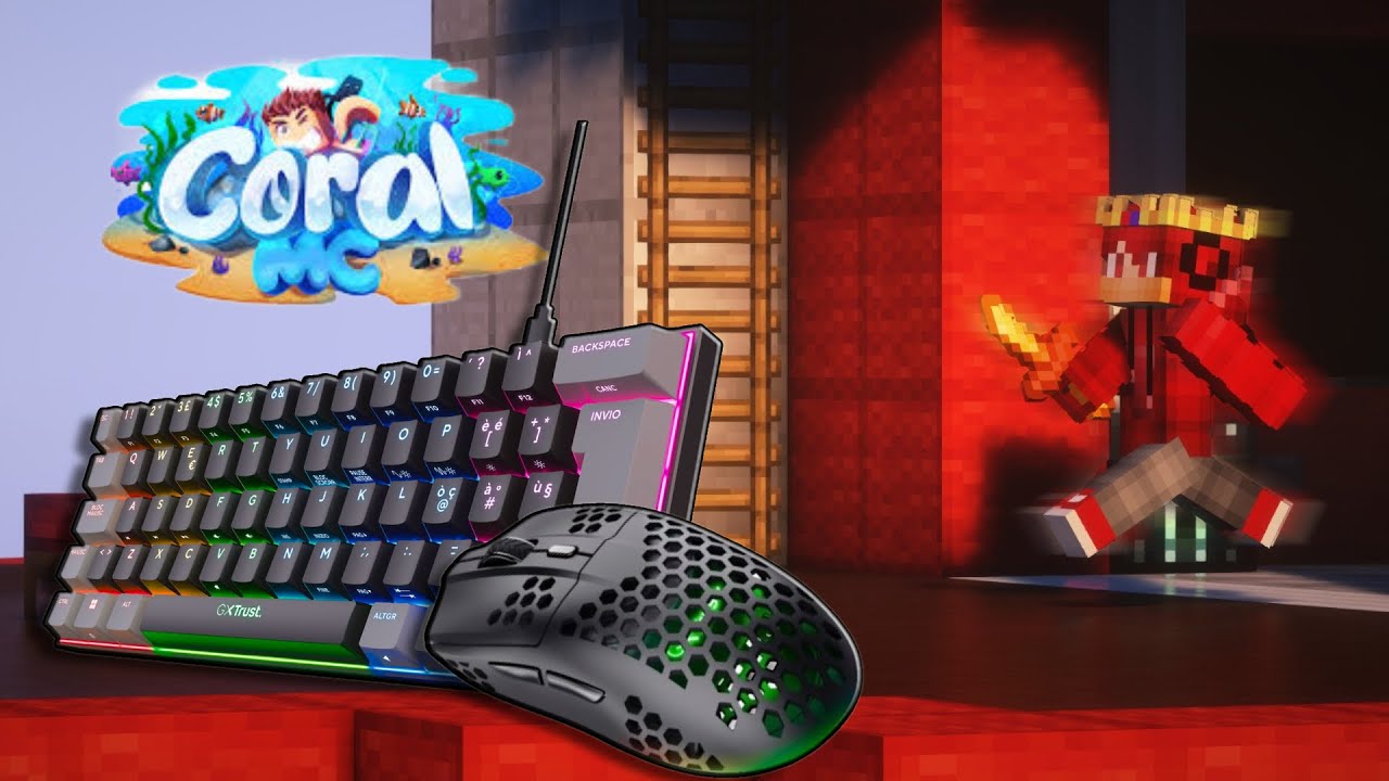 Bedwars ASMR Mouse And Keyboard (CoralMC)