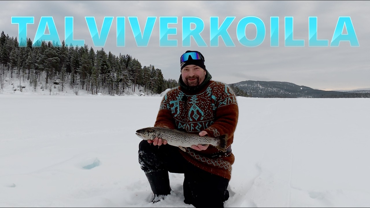 Talviverkoilla Inarijärvellä ⎸ Taimenet liikkeellä