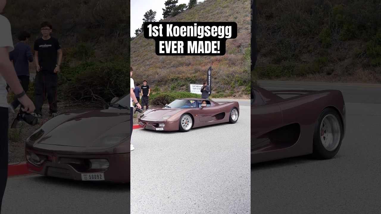 Koenigsegg CC Prototype, The First Koenigsegg Ever Made. 