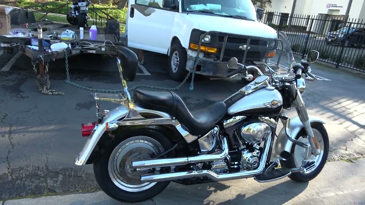 Hunting Harleys, 2003 100th Anniversary Fatboy FOR SALE  $6000