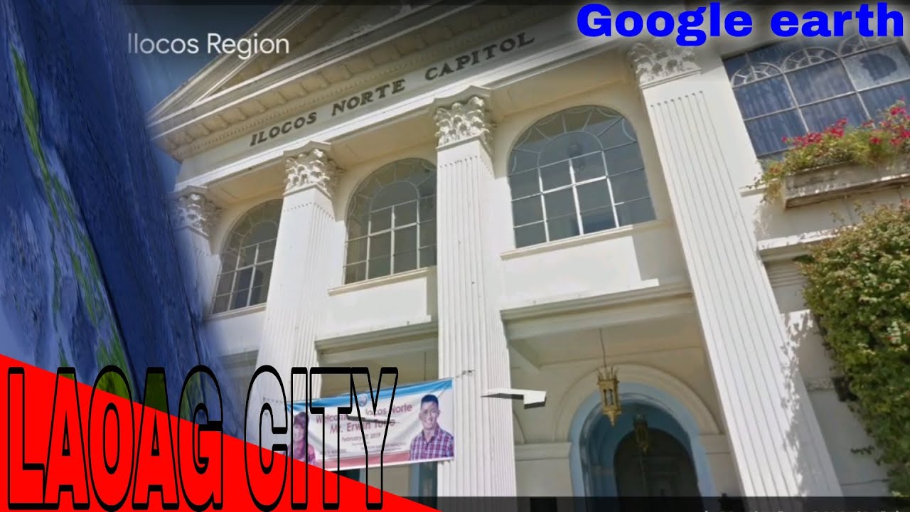 Laoag city ilocos norte google map
