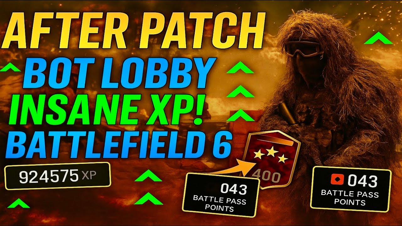 *НОВОЕ* БЕСКОНЕЧНОЕ ОПЫТНОЕ ЛОББИ БОТА В Battlefield 6 (ПОСЛЕ ПАТЧА) ОПЫТ ДЛЯ ОРУЖИЯ!
