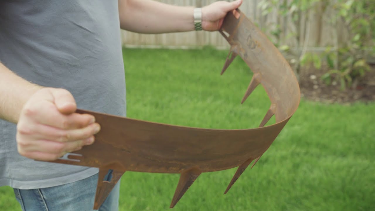 THE ULTIMATE GARDEN EDGING! How to install CORE EDGE&reg; Flexible Steel Lawn Edging
