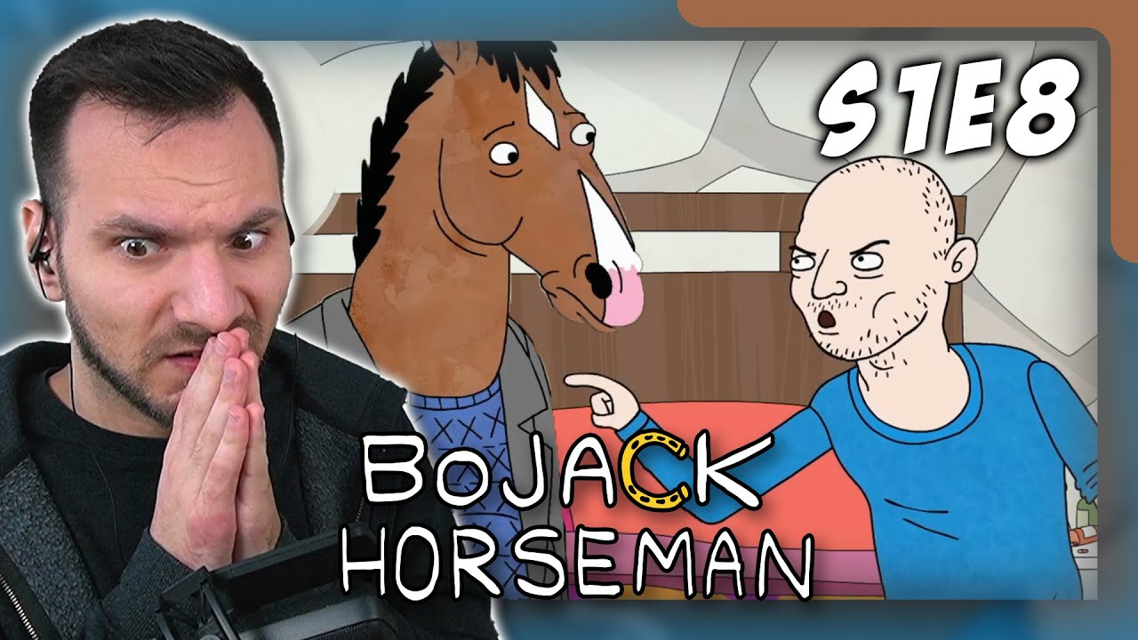 FIGHTING CANCER PATIENTS!?!? Bojack Horseman 1x8 Reaction | FIRST TIME WATCHING!