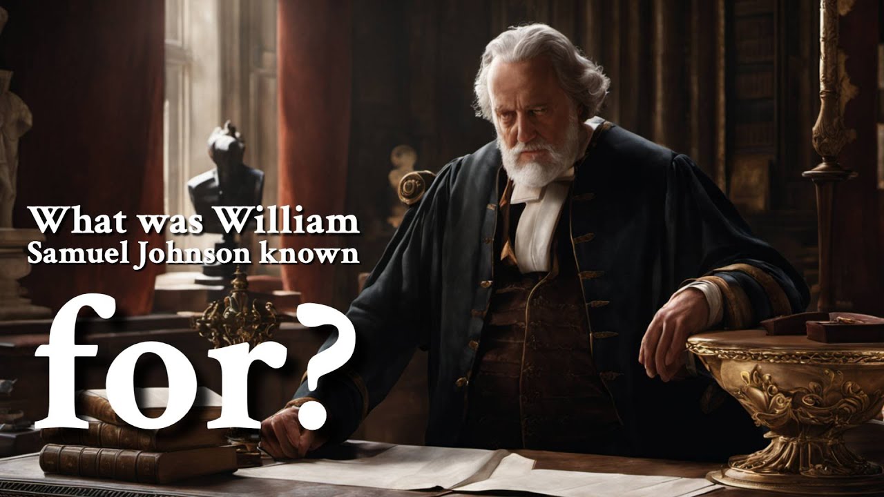 What was William Samuel Johnson known for? | Philosophy