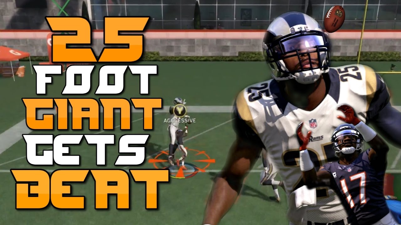 ALSHON JEFFERY GOES DEEP ON HUGE GIANT PLAYER!! Insane Madden 17 Gauntlet Run