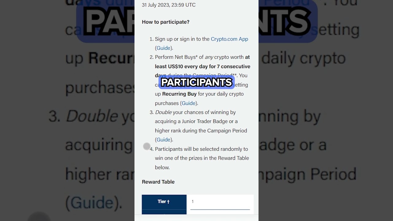 🏆 Win up to 1 ETH with Crypto.com Giveaway! 💰 👀 